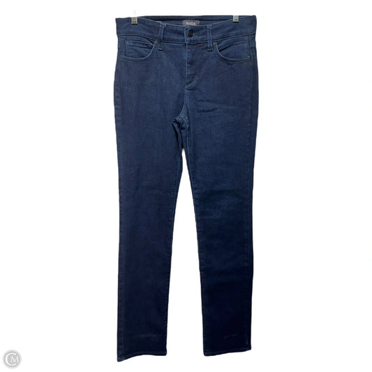 Jeans Straight By Not Your Daughters Jeans In Blue Denim, Size: 4