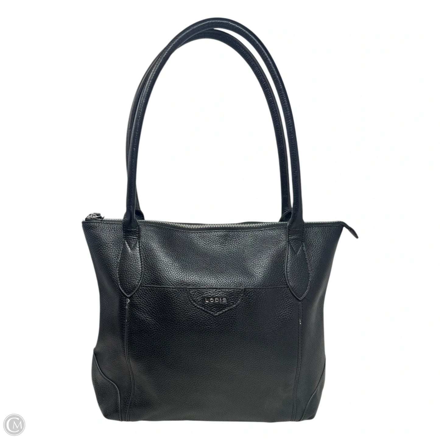 Pebbled Leather Tote By Lodis, Size: Medium