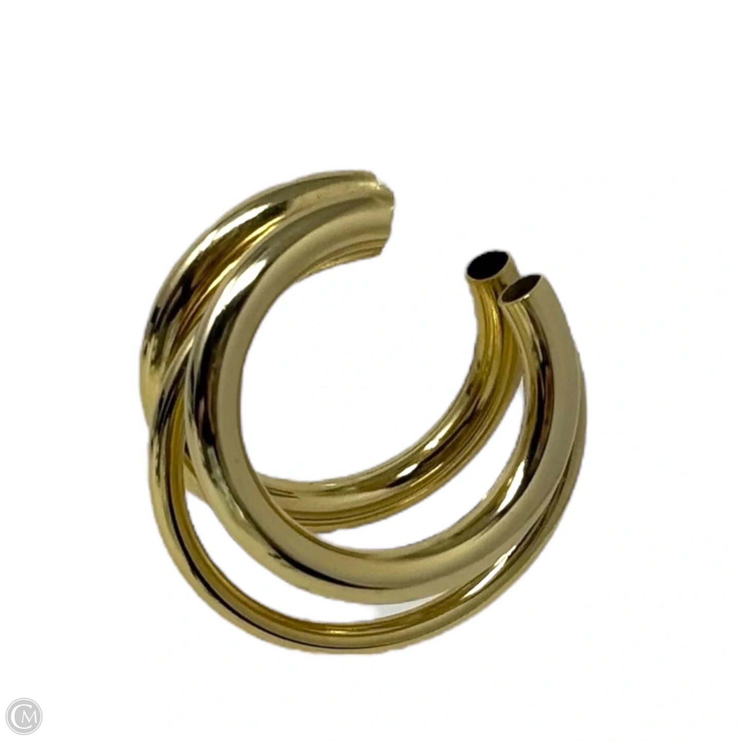 Triple Hoop Earrings By Unbranded
