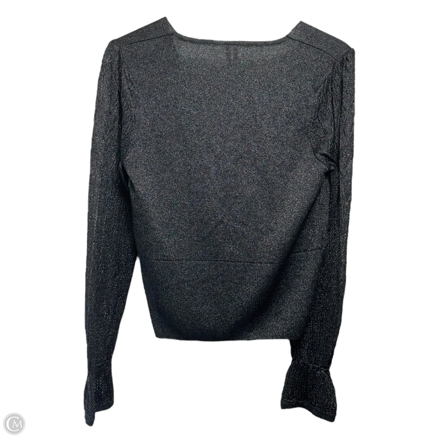 Top Long Sleeve By Anthropologie In Grey, Size: S
