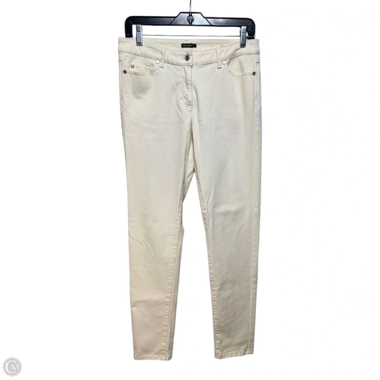 Jeans Skinny By J Mclaughlin In Cream, Size: 4