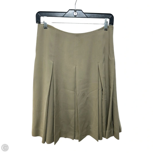 Pleated Skirt Midi By Kate Hill In Green, Size: 2