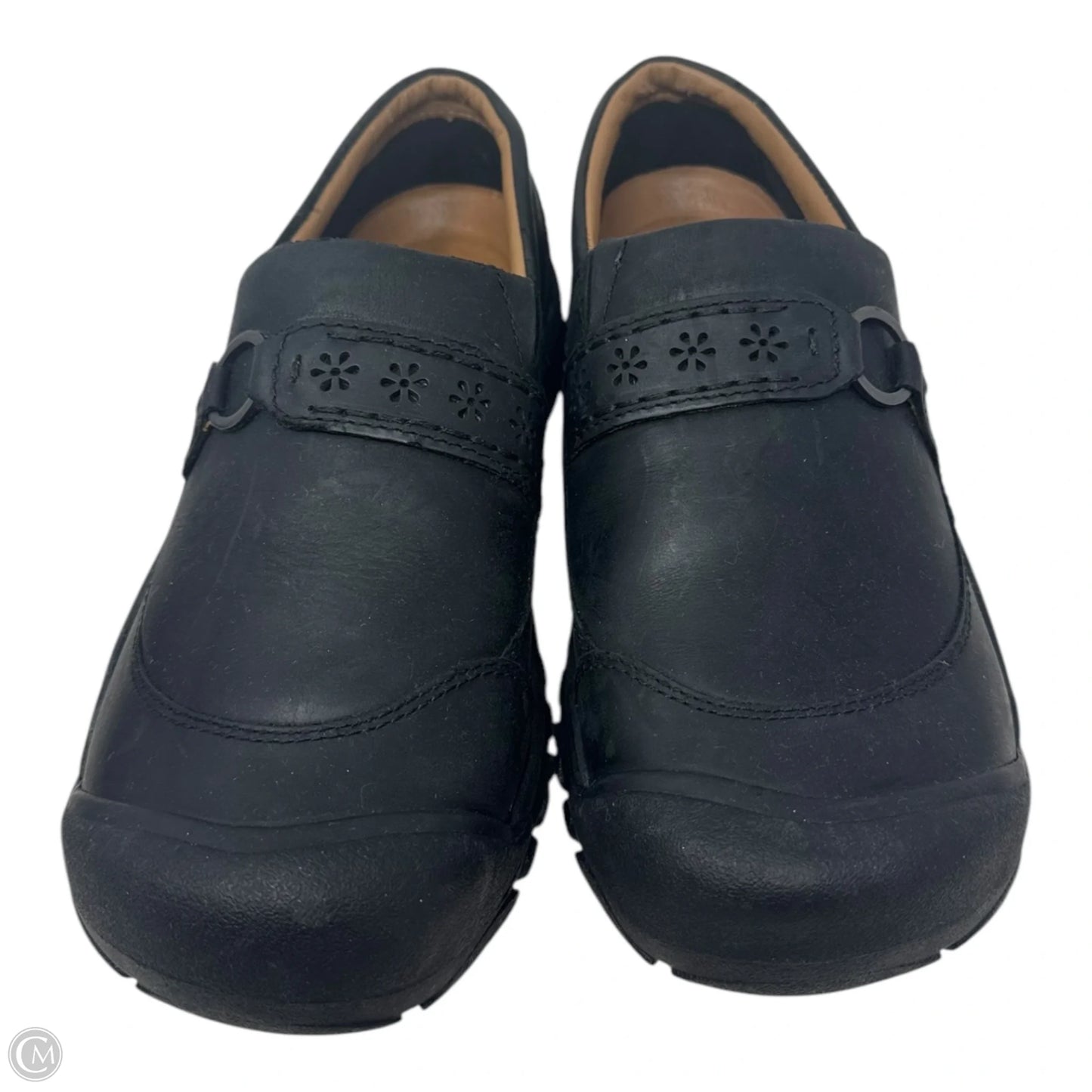 Kaci Slip On Clogs Shoes Flats By Keen In Black, Size: 9.5