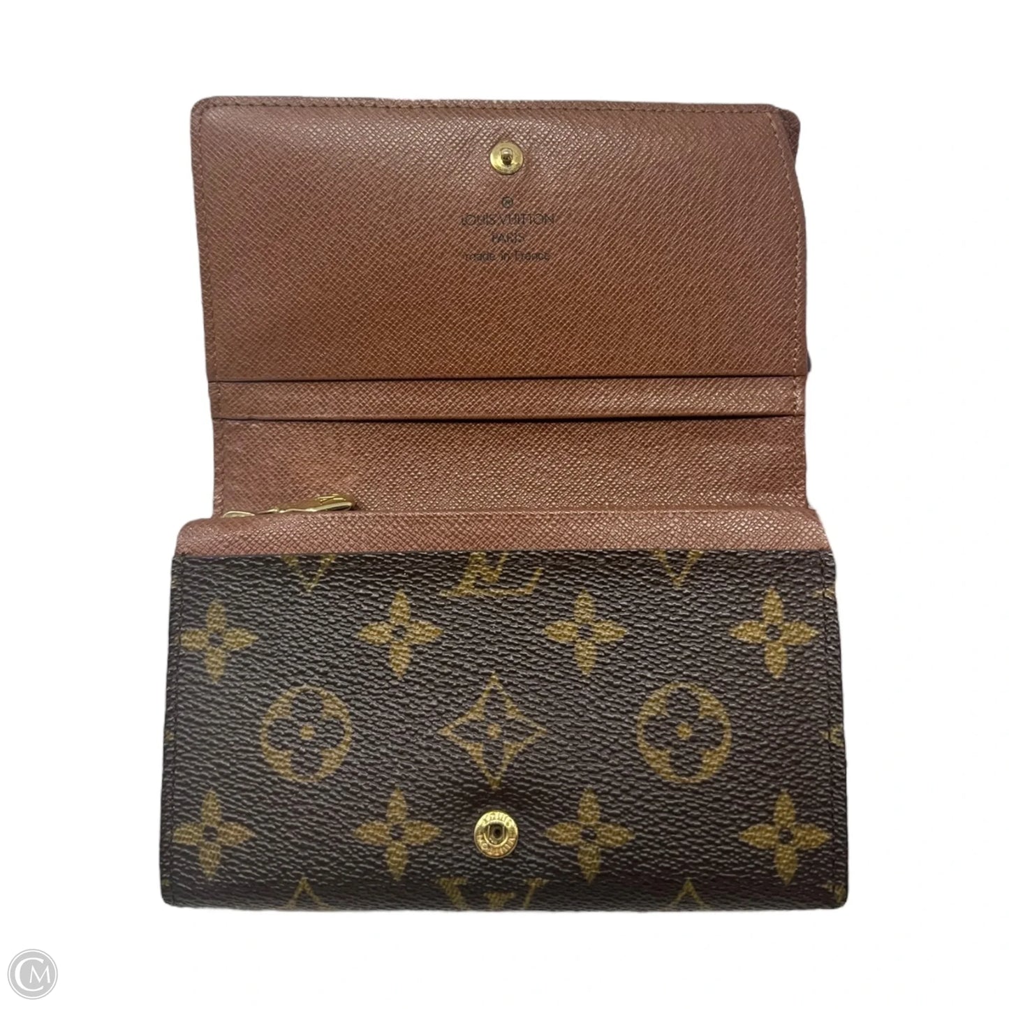 Trésor Monogram Bifold Wallet Luxury Designer By Louis Vuitton, Size: Medium