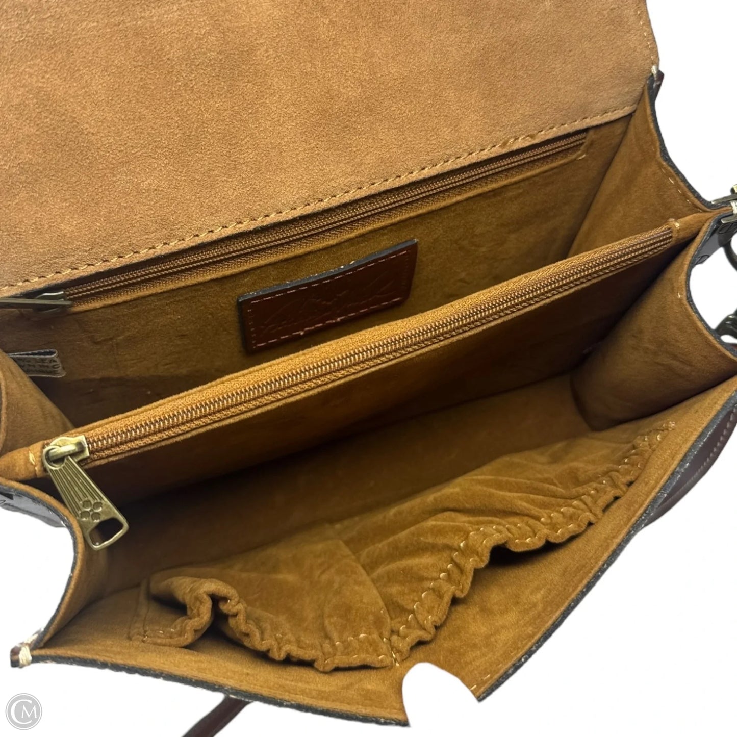 Porcili Top Handle Handbag Designer By Patricia Nash, Size: Medium