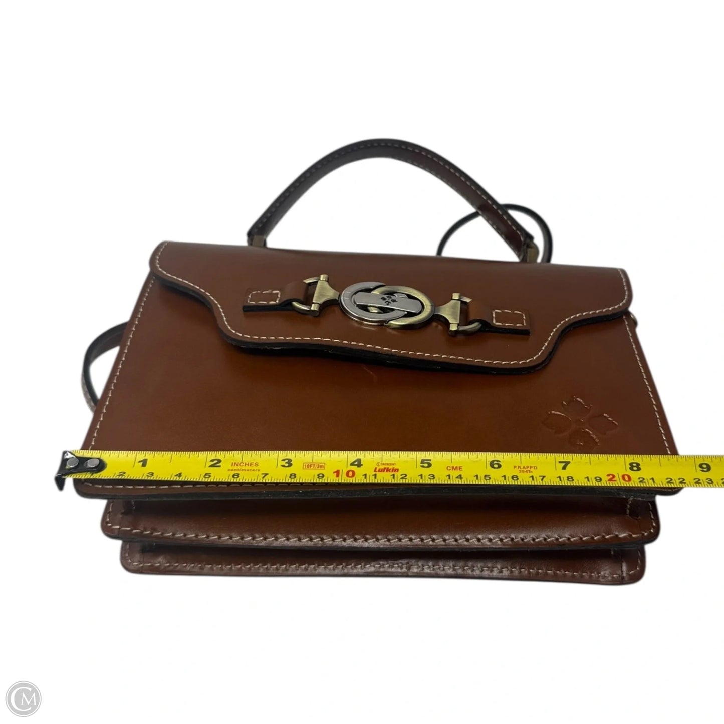 Porcili Top Handle Handbag Designer By Patricia Nash, Size: Medium