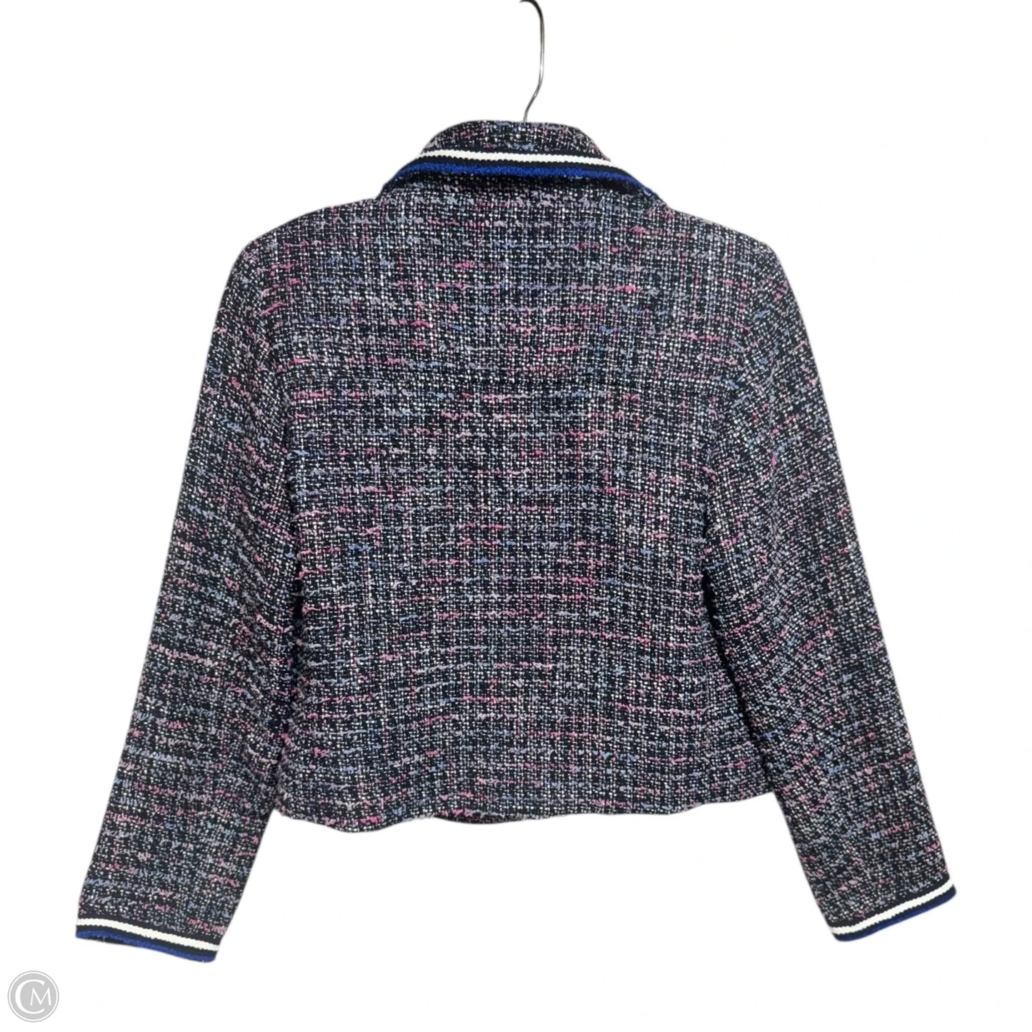 Breeze Tweed Jacket By Talbots In Multi-colored, Size: 2p