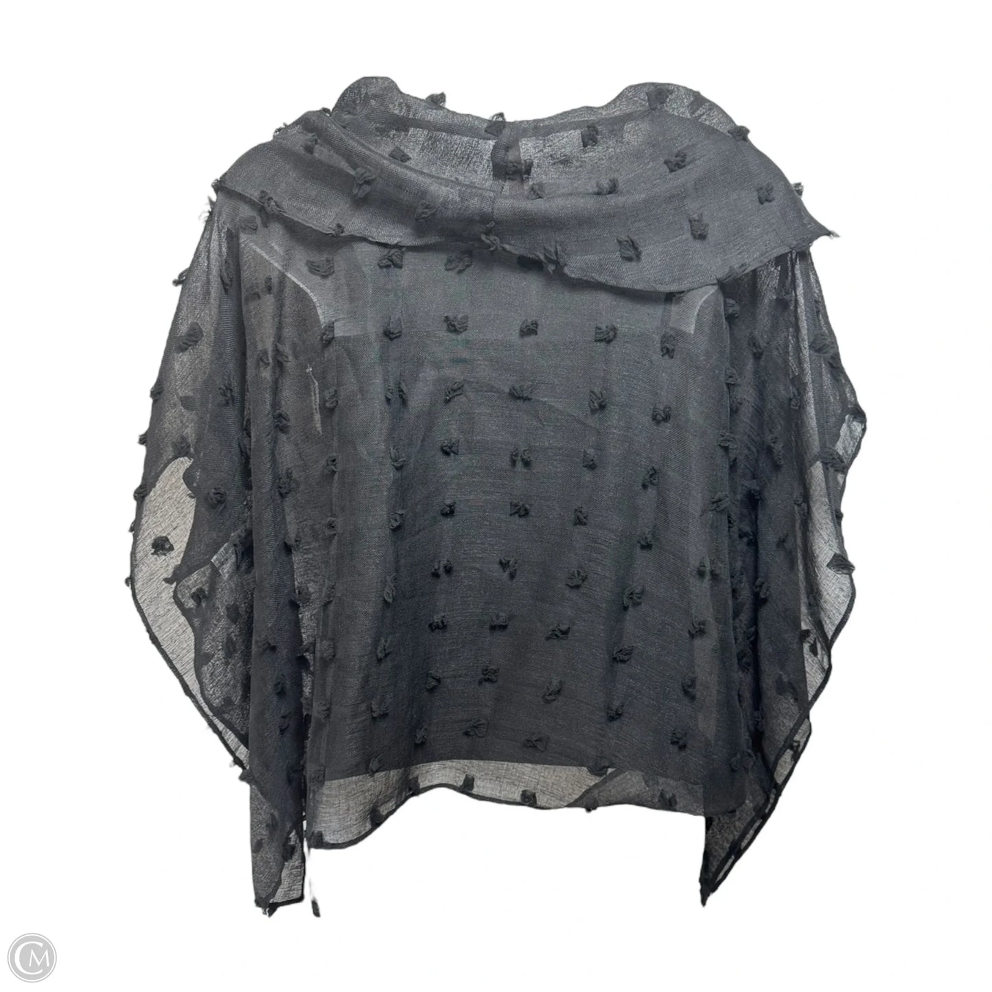 Swiss Dot Top 2pc Short Sleeve By Ic By Connie K In Black, Size: M