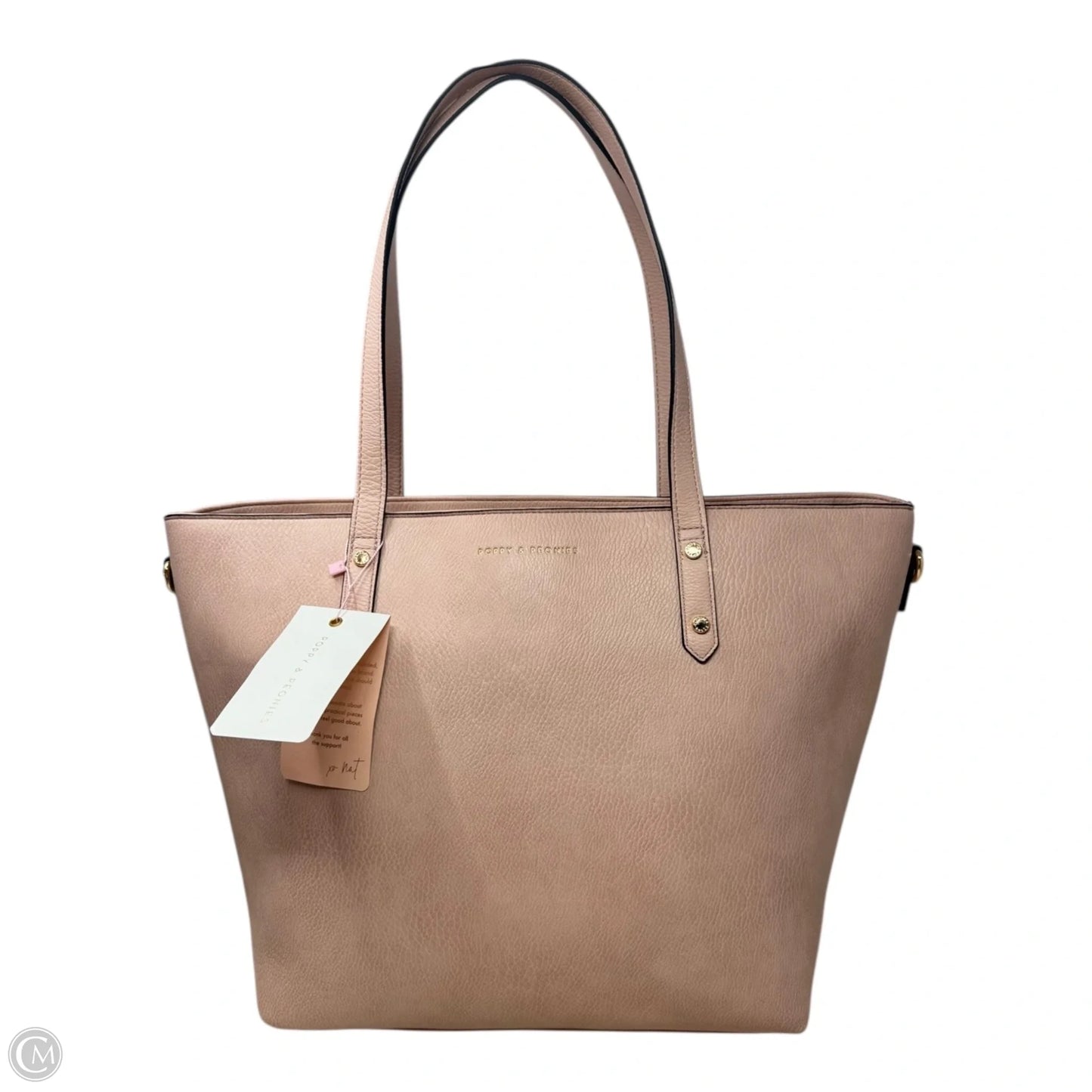Go Getter Travel Tote By Poppy & Peonies In Fog, Size: Large