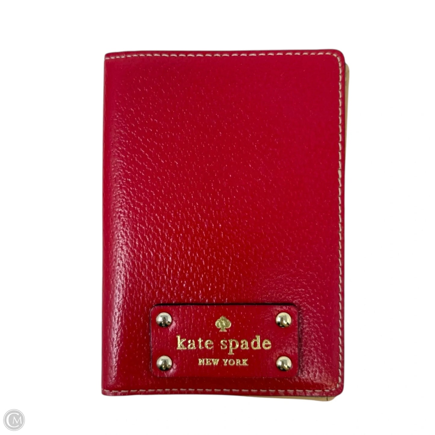 Wellesley 2015 Zip Around Personal Planner Organizer & Passport Holder Designer By Kate Spade In Pillbox Red, Size: Large