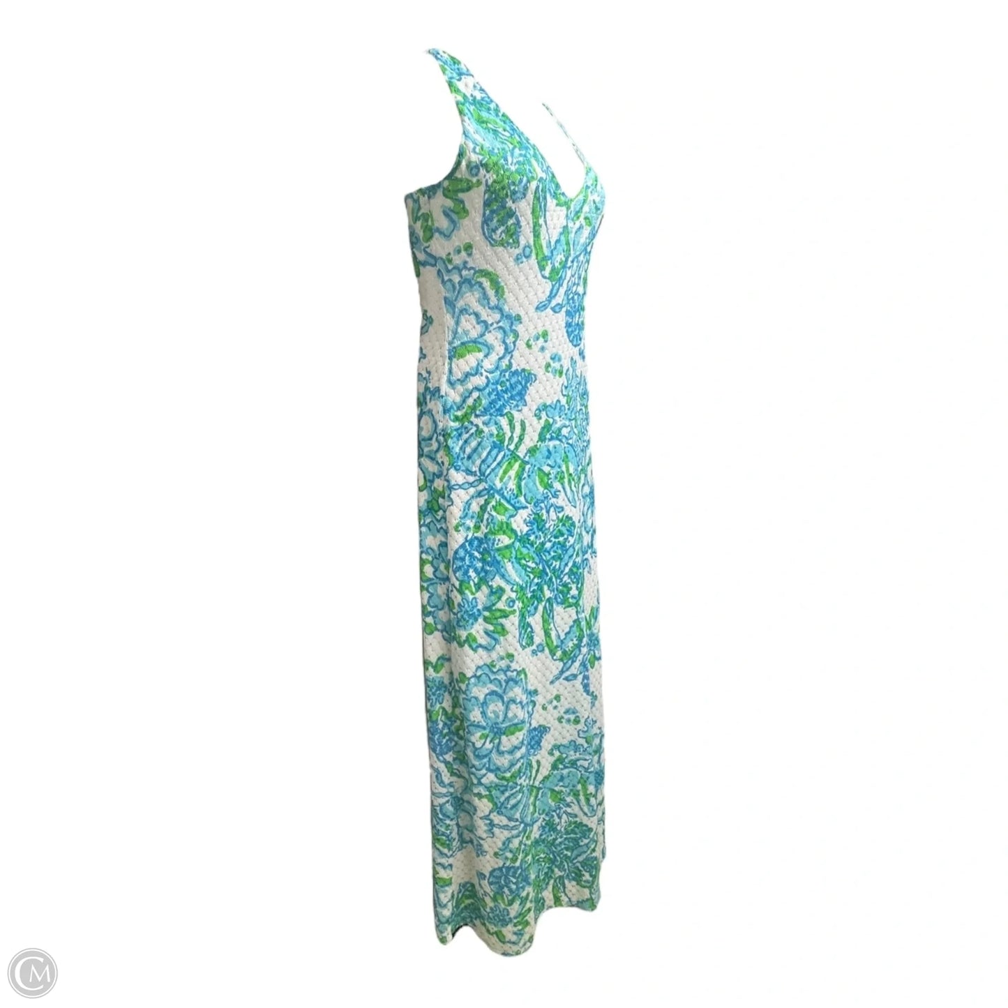 Astoria Crochet Maxi Dress Designer By Lilly Pulitzer In Northeast Habah Resort White, Size: M
