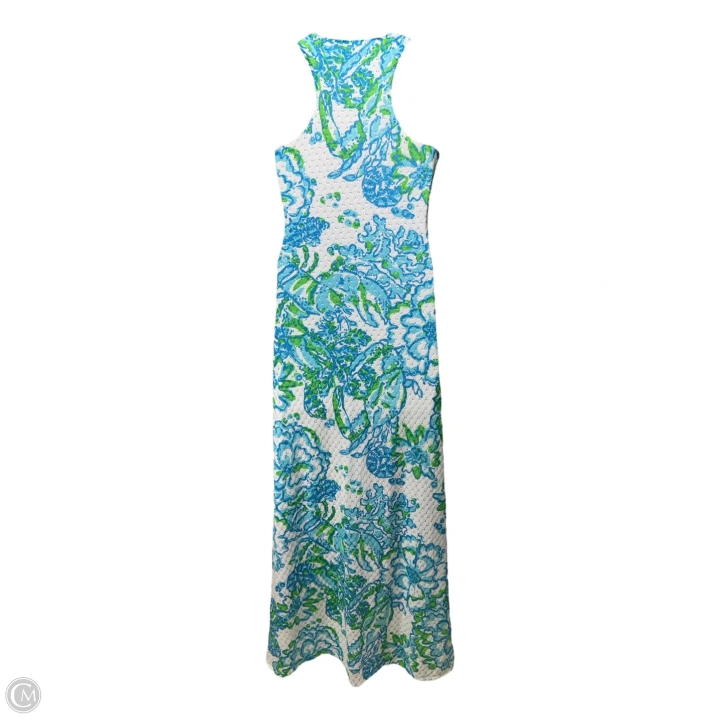 Astoria Crochet Maxi Dress Designer By Lilly Pulitzer In Northeast Habah Resort White, Size: M