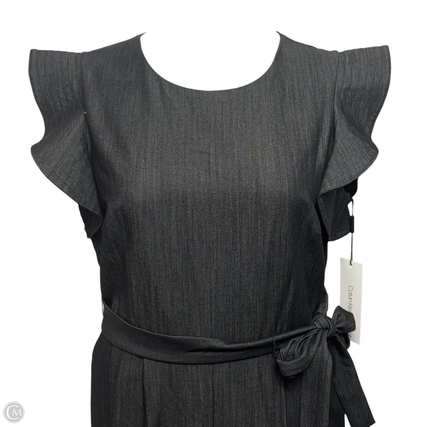 Jumpsuit By Calvin Klein In Grey, Size: 12