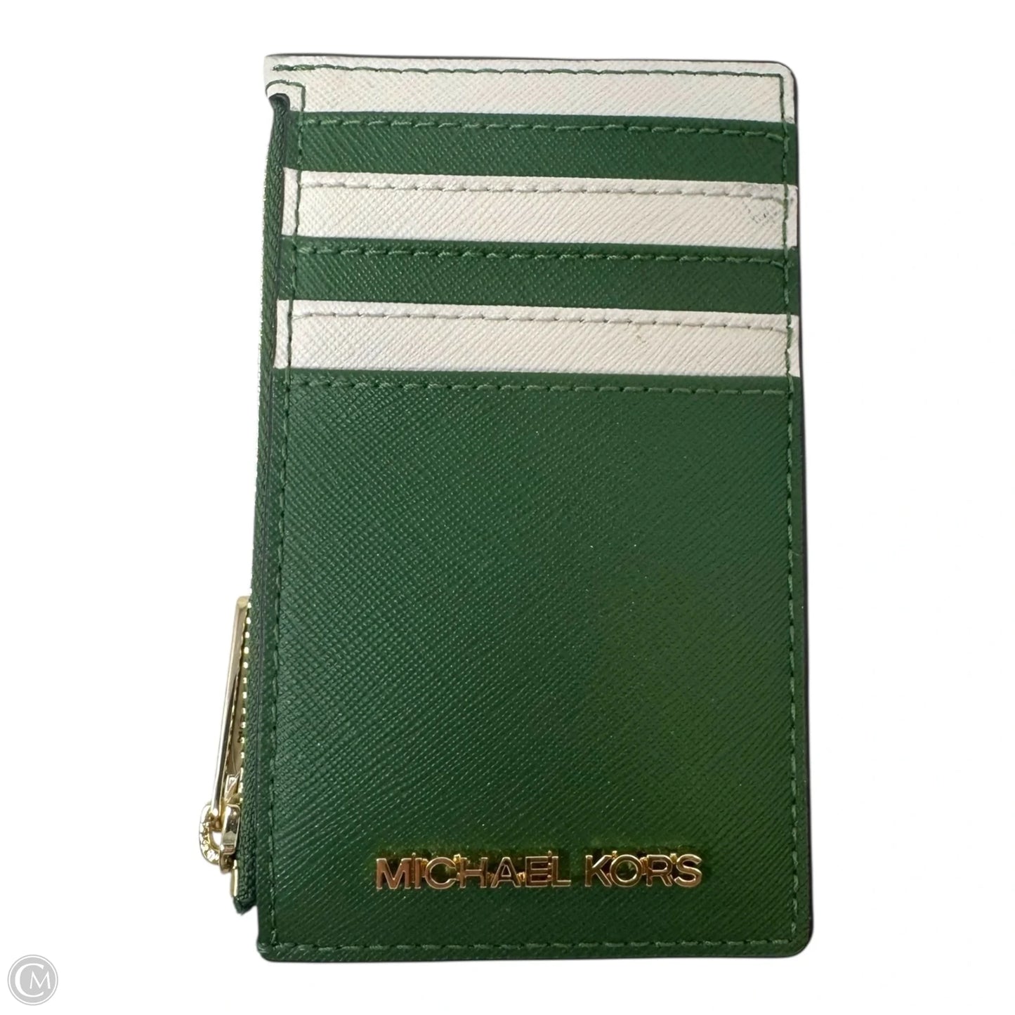 Jet Set Card Case Wallet Leather By Michael By Michael Kors, Size: Small