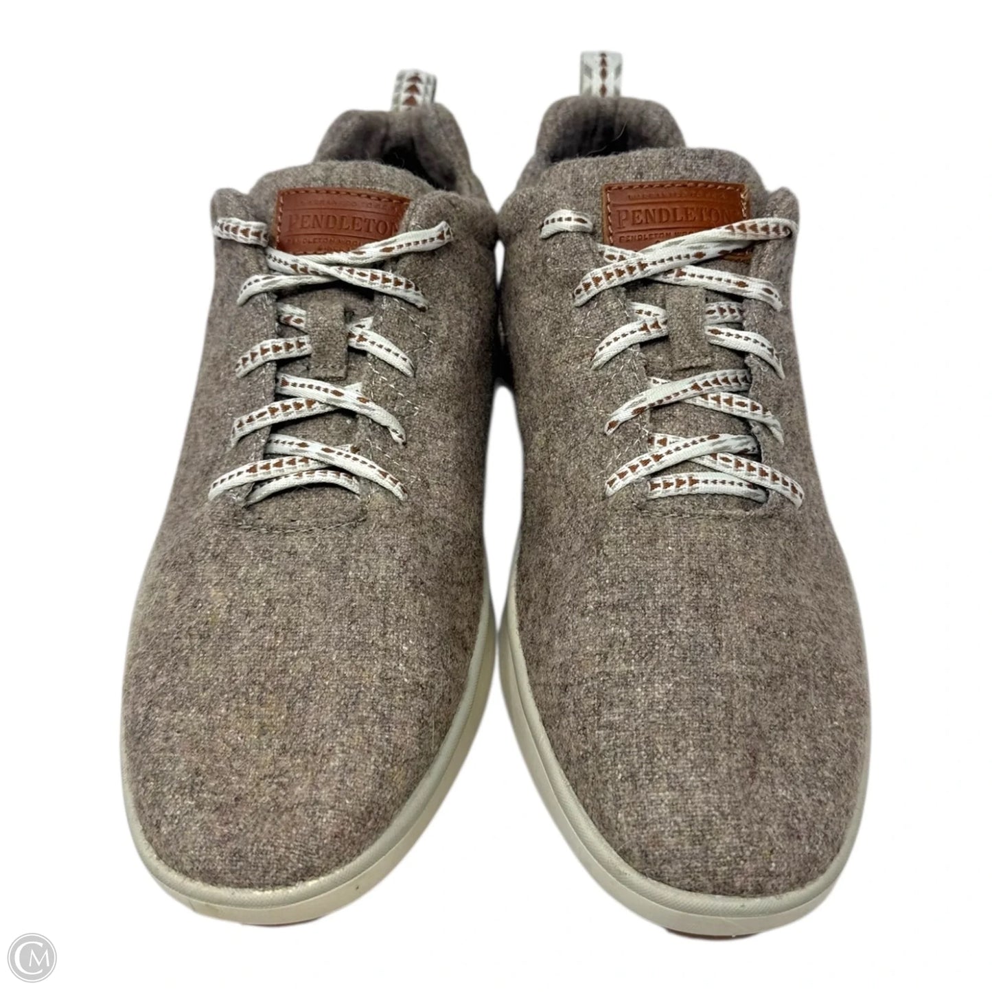 Wool Shoes Sneakers By Pendleton In Tan, Size: 9