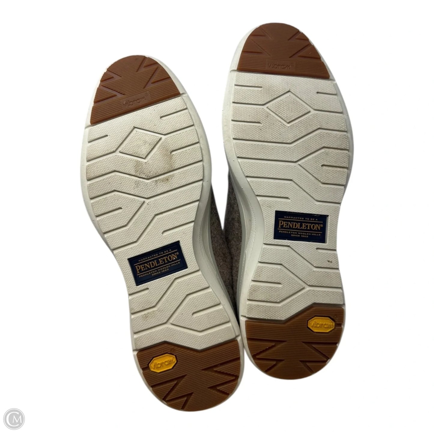Wool Shoes Sneakers By Pendleton In Tan, Size: 9