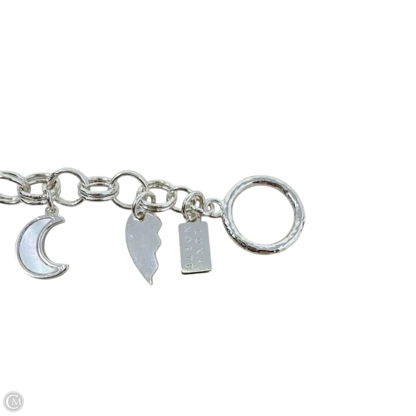 Sweet & Simple Gemstone Charm Bracelet In Sterling Silver By Luna Norte