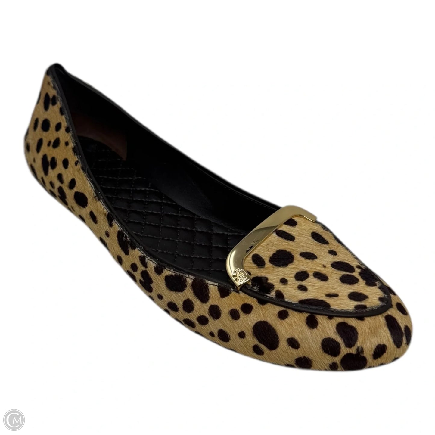 Ponyhair Cheetah Flats Shoes Designer By Tory Burch In Animal Print, Size: 10.5