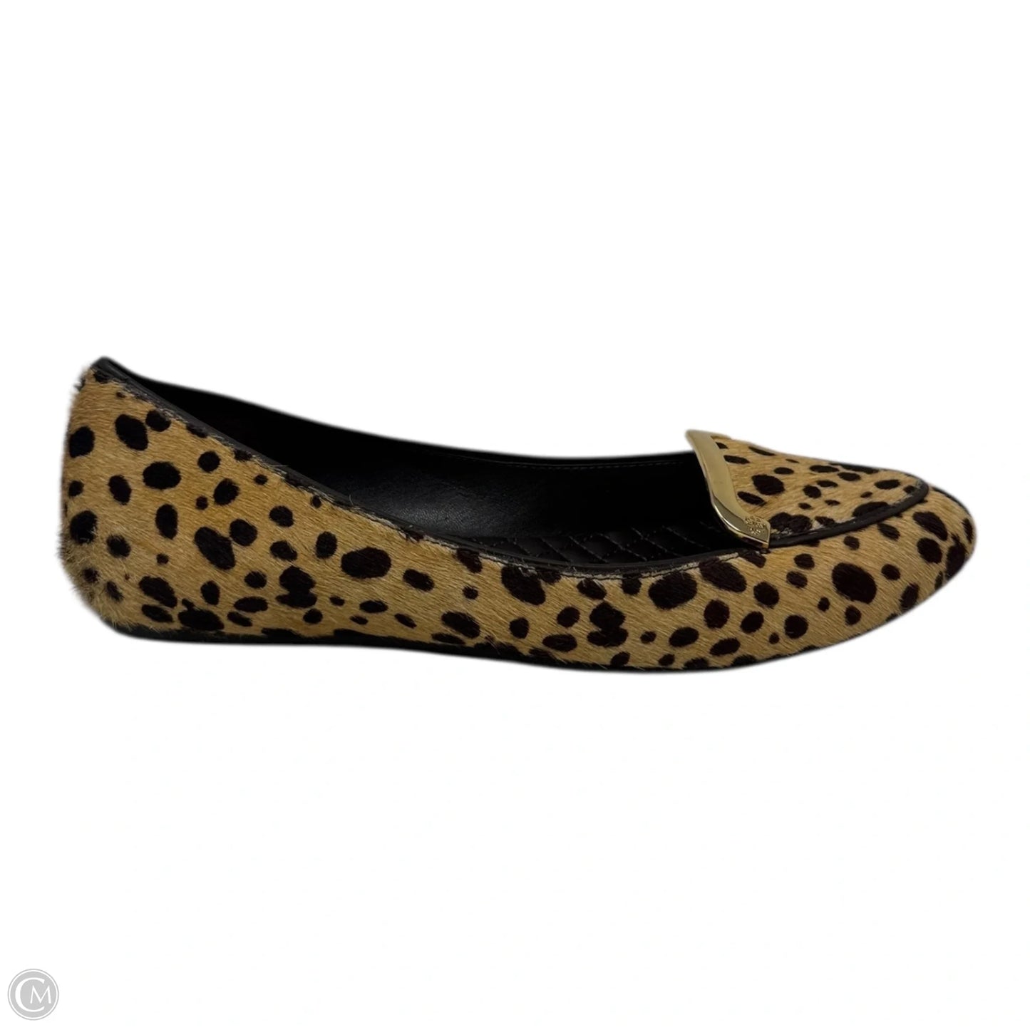 Ponyhair Cheetah Flats Shoes Designer By Tory Burch In Animal Print, Size: 10.5