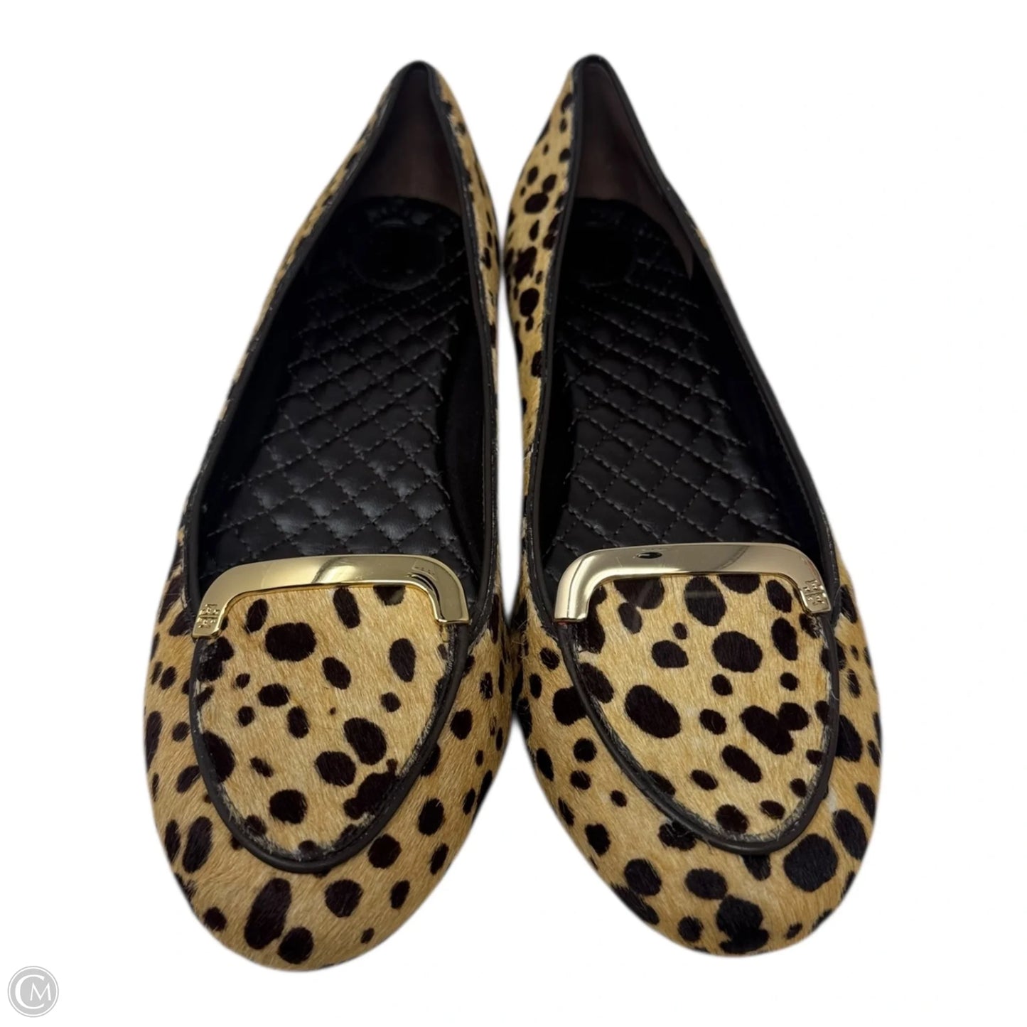 Ponyhair Cheetah Flats Shoes Designer By Tory Burch In Animal Print, Size: 10.5