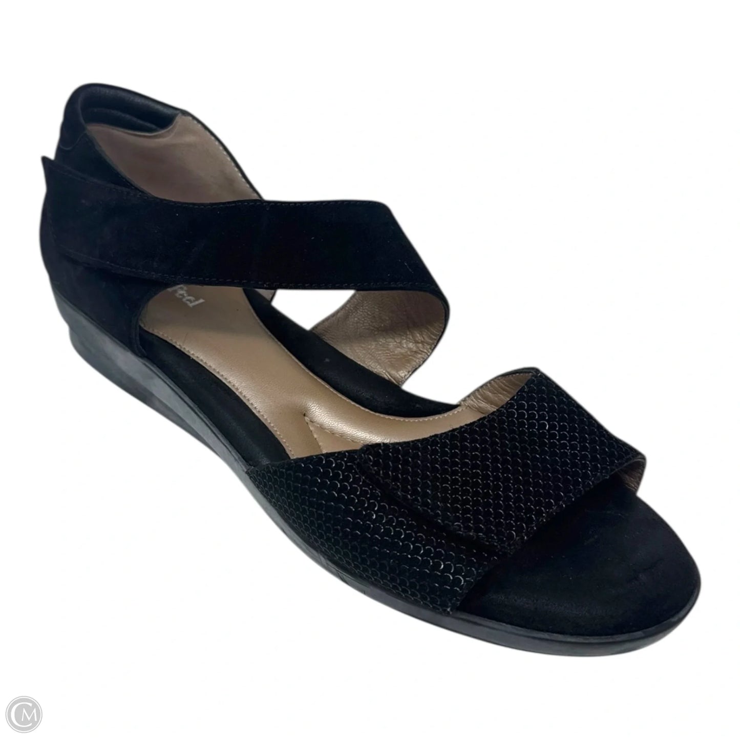 Dita Sandals Flats By Beautifeel In Black, Size: 11