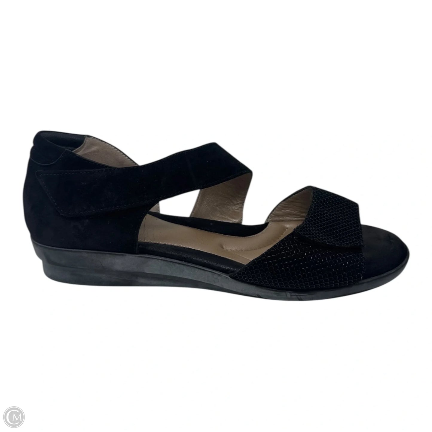 Dita Sandals Flats By Beautifeel In Black, Size: 11