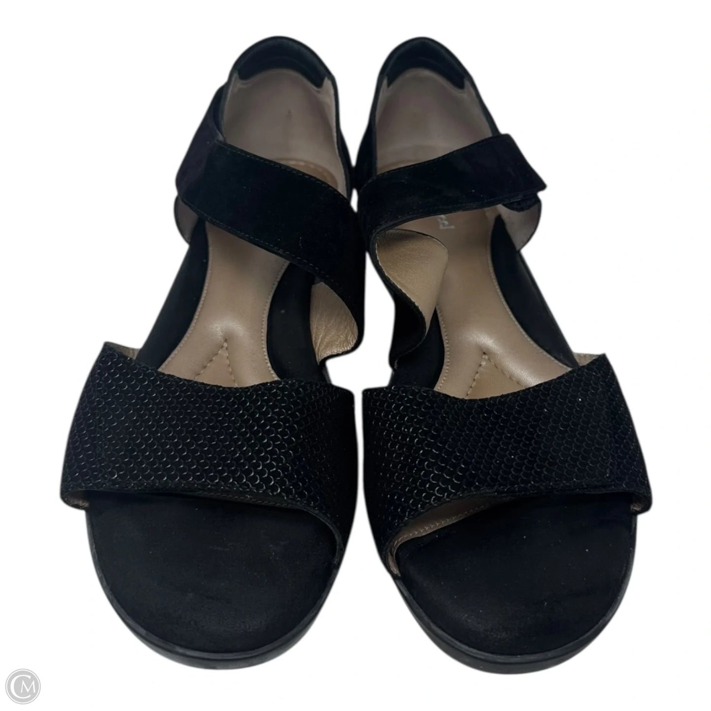 Dita Sandals Flats By Beautifeel In Black, Size: 11