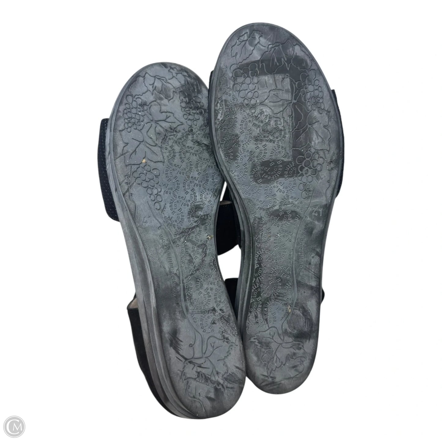 Dita Sandals Flats By Beautifeel In Black, Size: 11