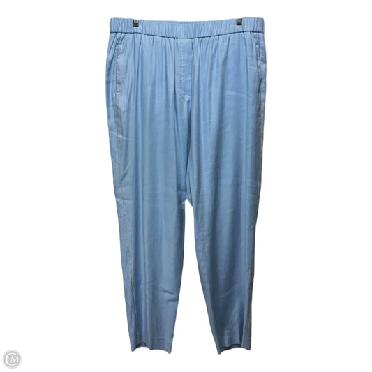 Pants Linen By Peserico In Blue, Size: M