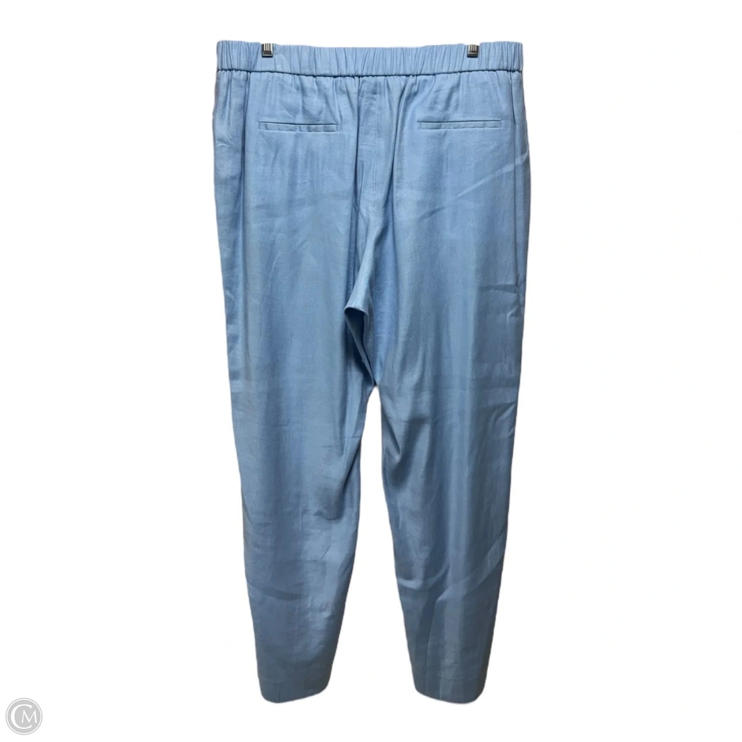 Pants Linen By Peserico In Blue, Size: M