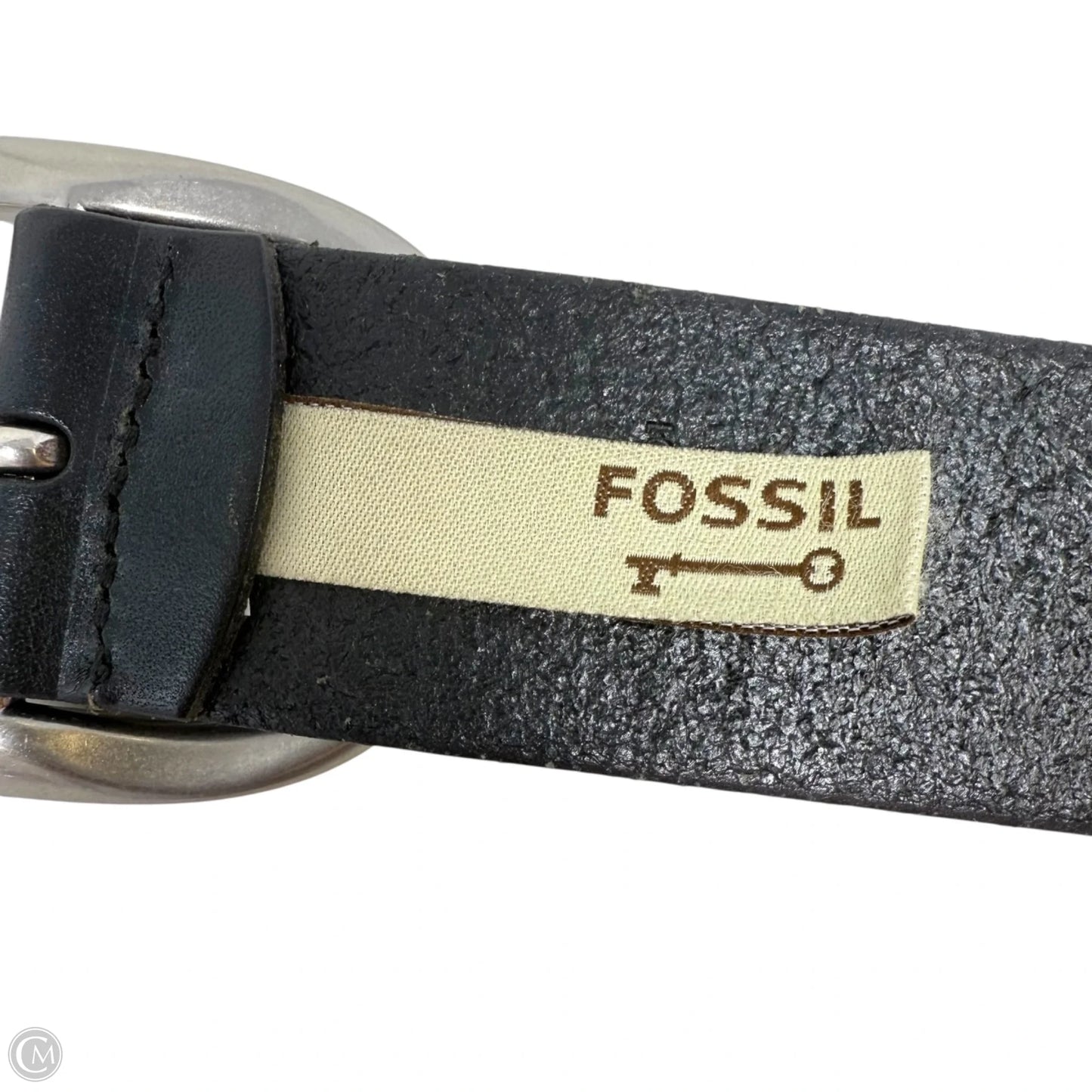 Belt Leather By Fossil, Size: Small