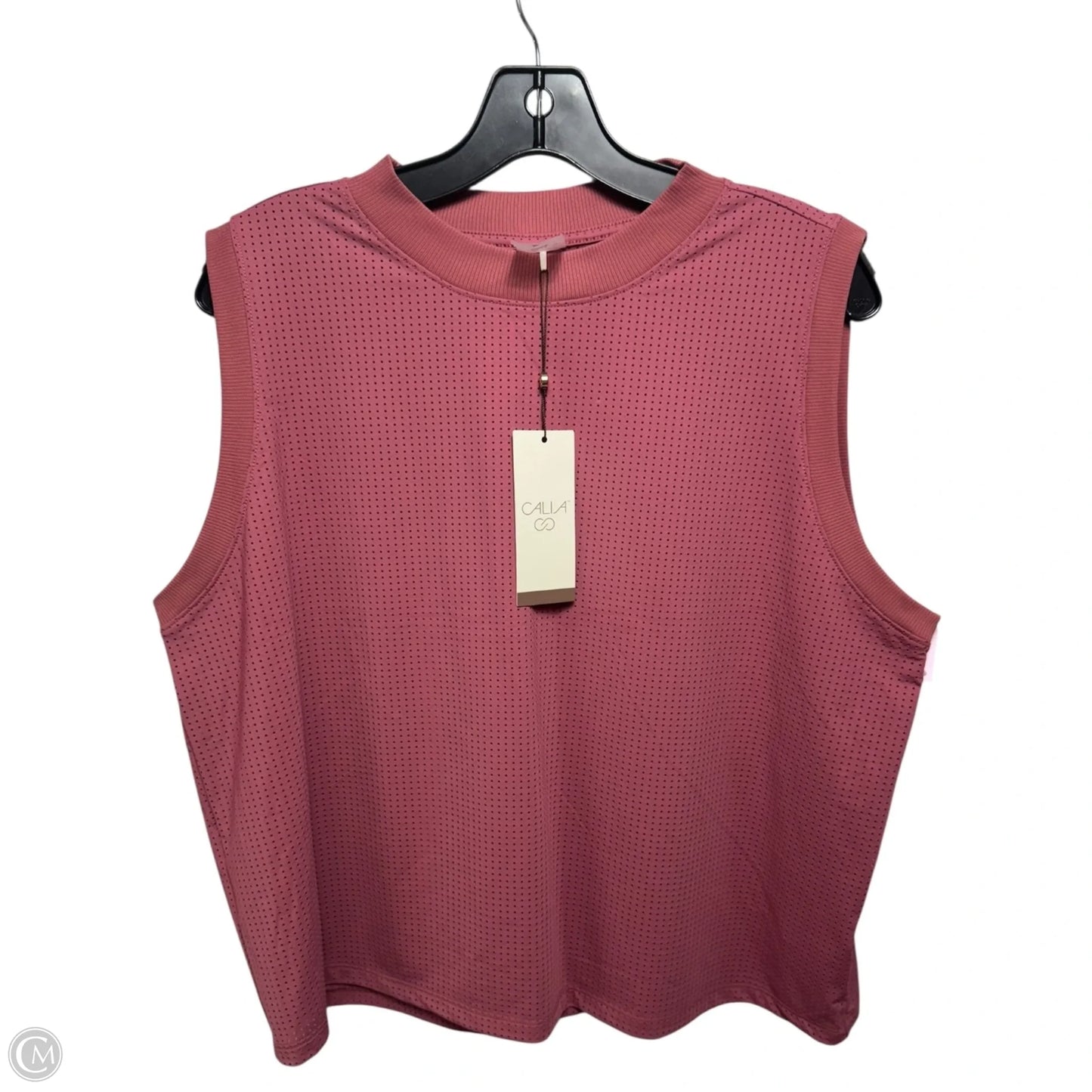 Athletic Tank Top By Calia In Pink, Size: Xl