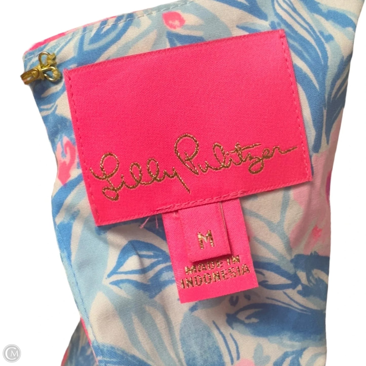 Trina Dress Designer By Lilly Pulitzer In Floral Print, Size: M