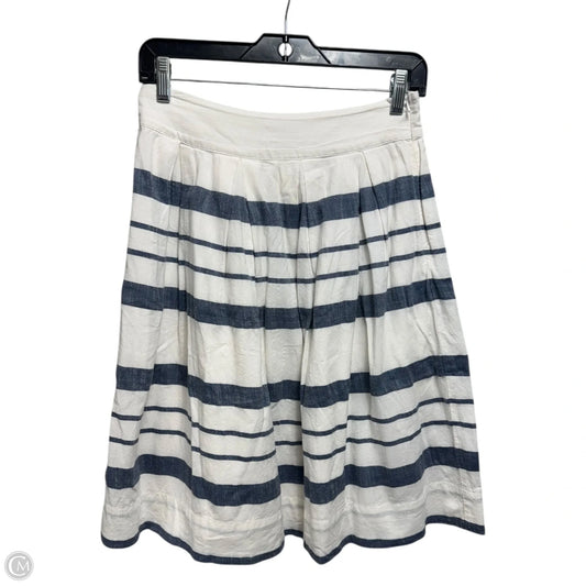 Skirt Midi By Bass In Striped Pattern, Size: 0