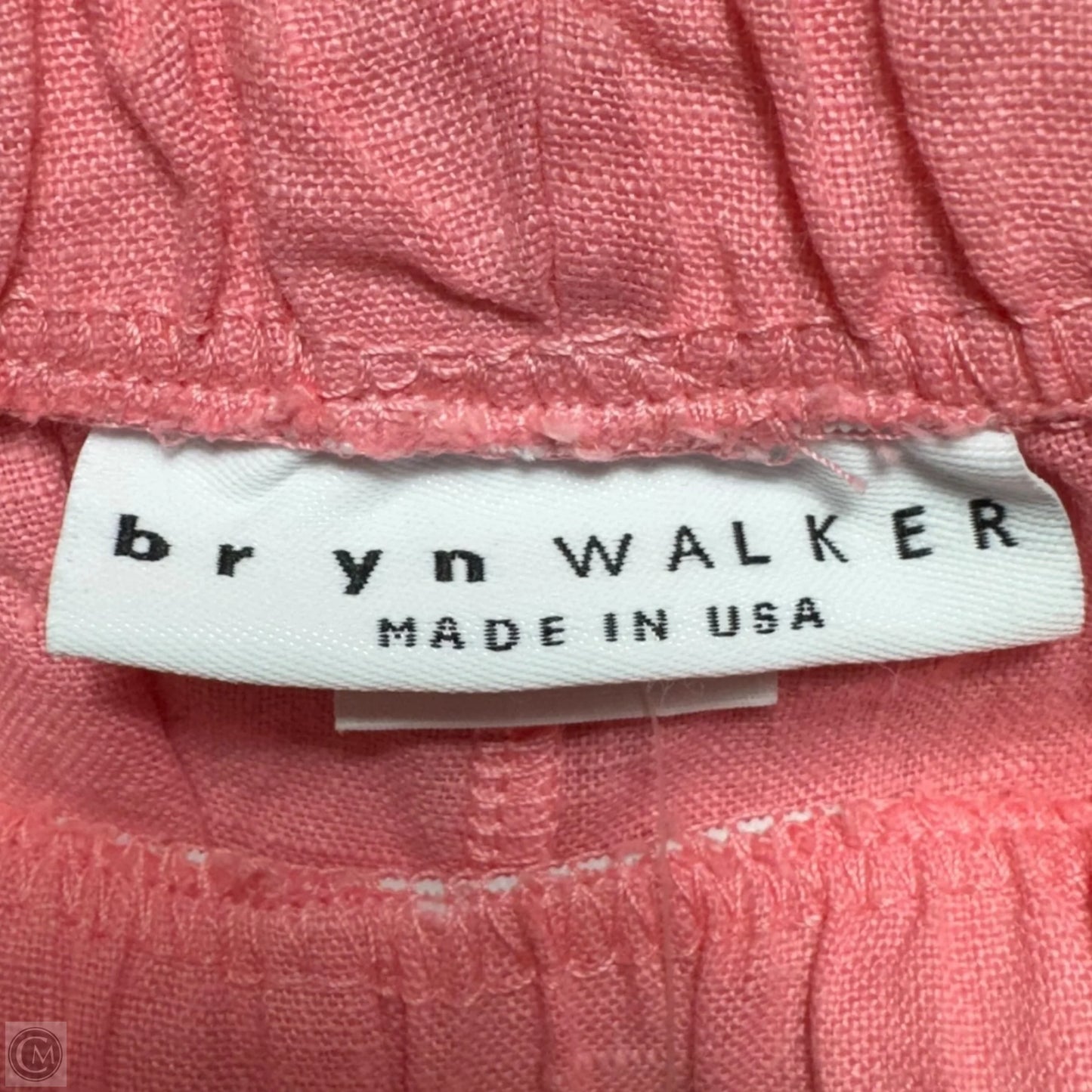 Pants Linen By Bryn Walker In Coral, Size: Xxl