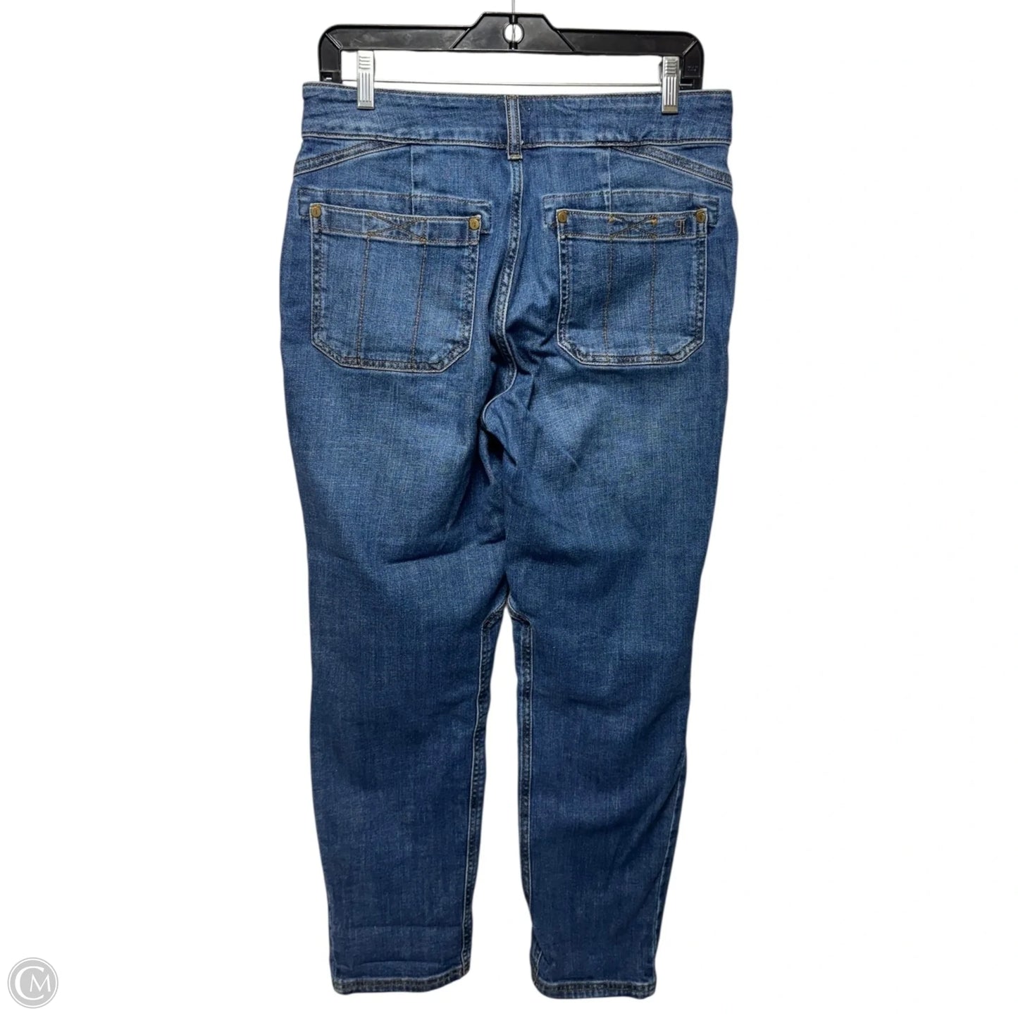 The Wanderer Relaxed-Leg Jeans By Pilcro In Blue Denim, Size: 6