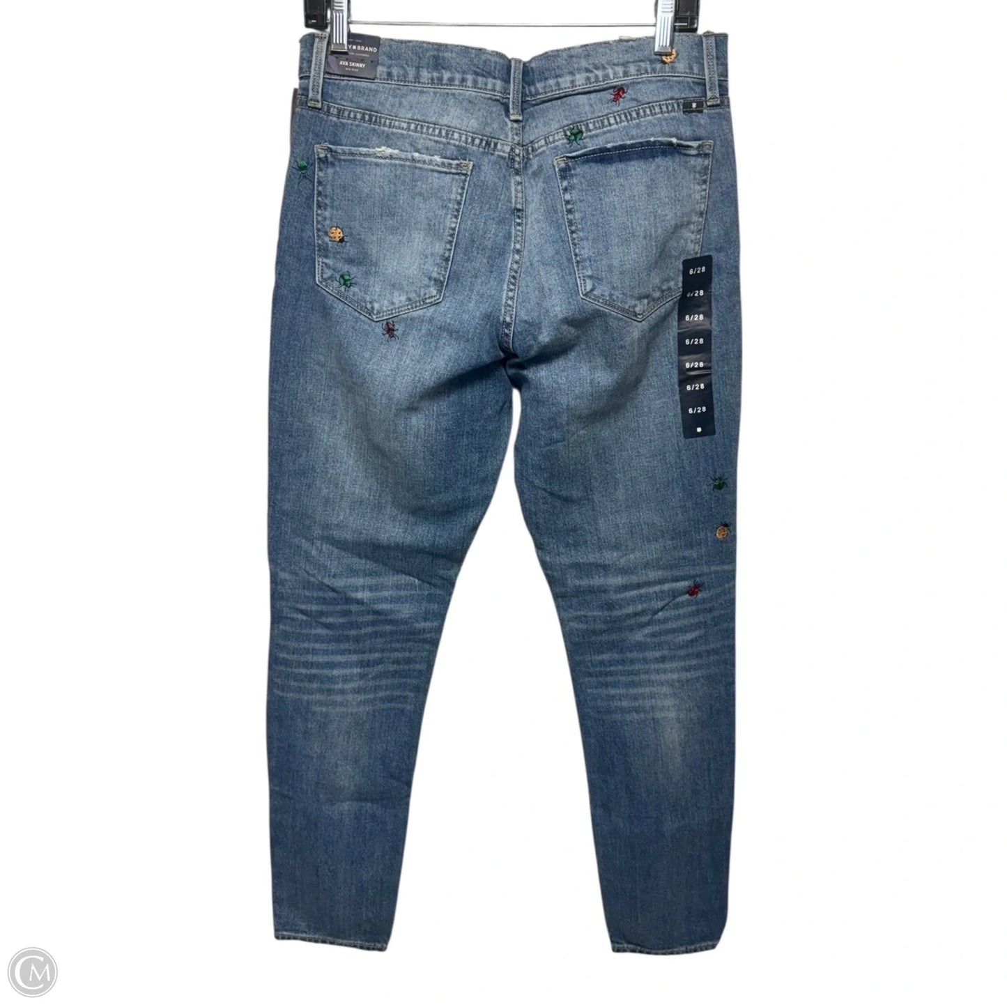 Ava Skinny Jeans By Lucky Brand In Blue Denim, Size: 6/28