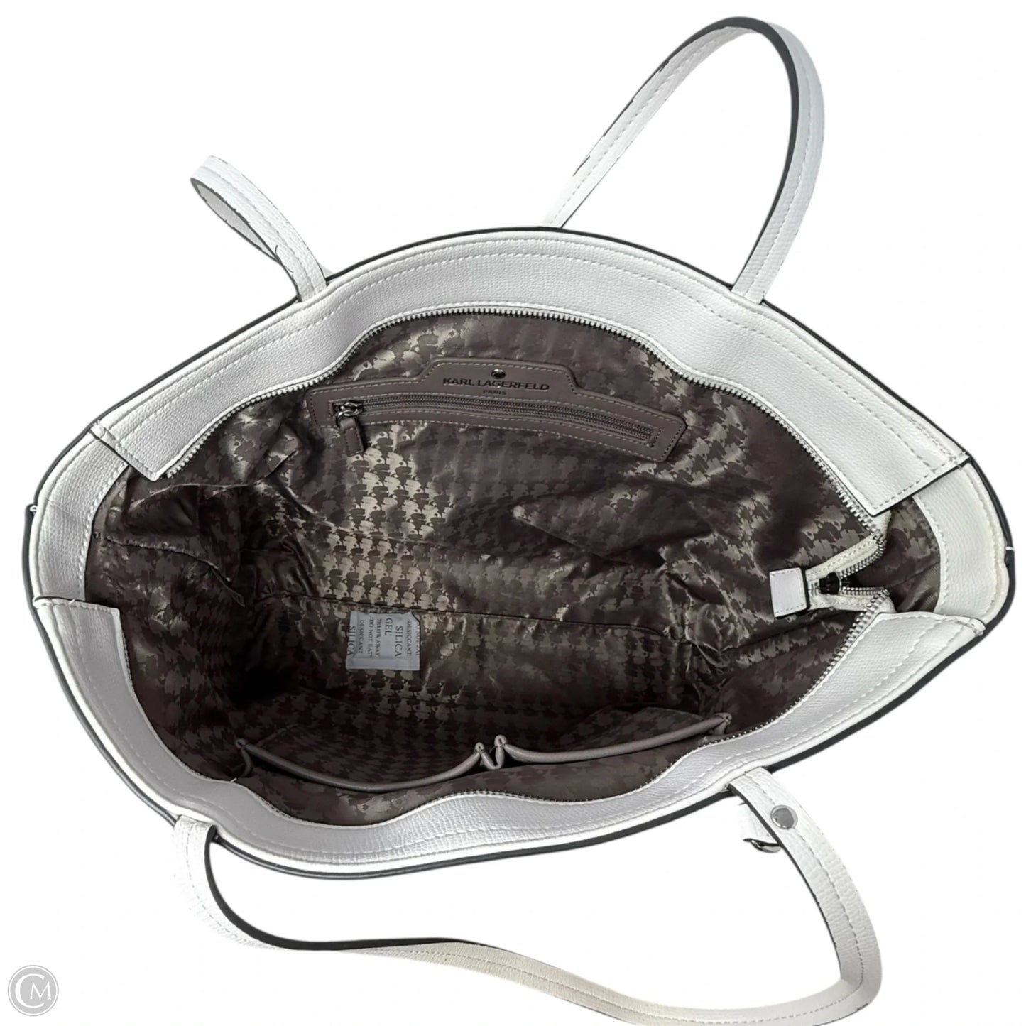 Adele Tote Designer By Karl Lagerfeld, Size: Large