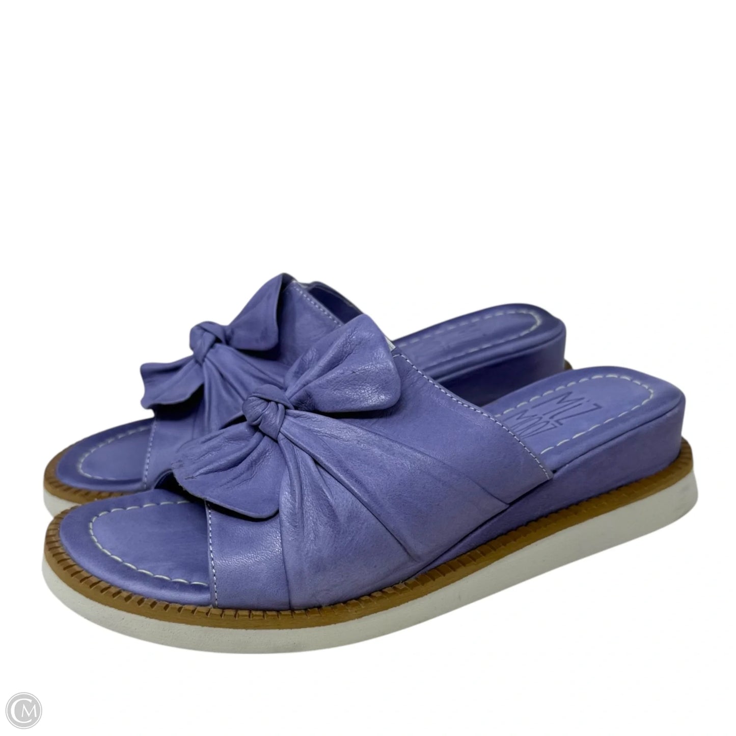 Evy Wedge Sandals By Miz Mooz In Purple, Size: 7