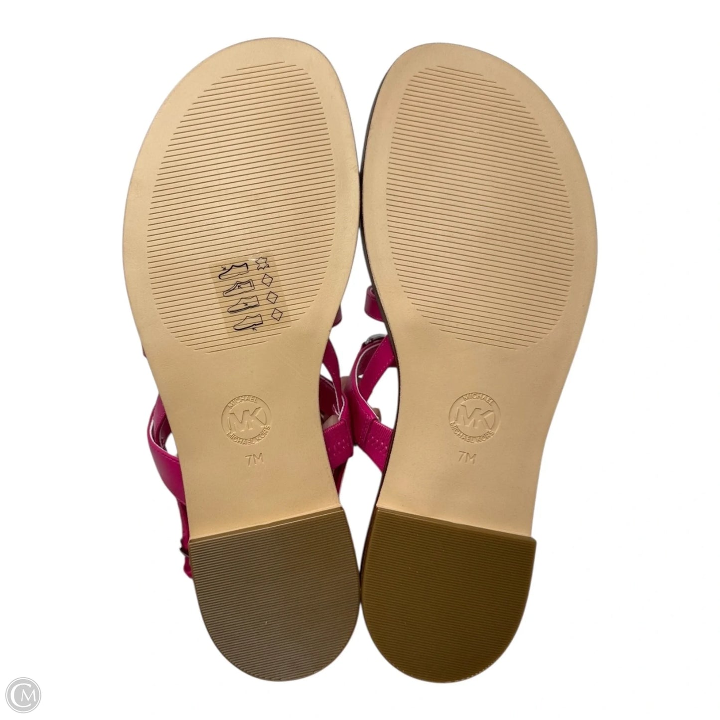 Carson Horsebit Sandals Flats By Michael By Michael Kors In Pink, Size: 7
