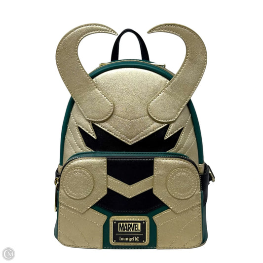 Marvel Loki Backpack By Loungefly, Size: Medium