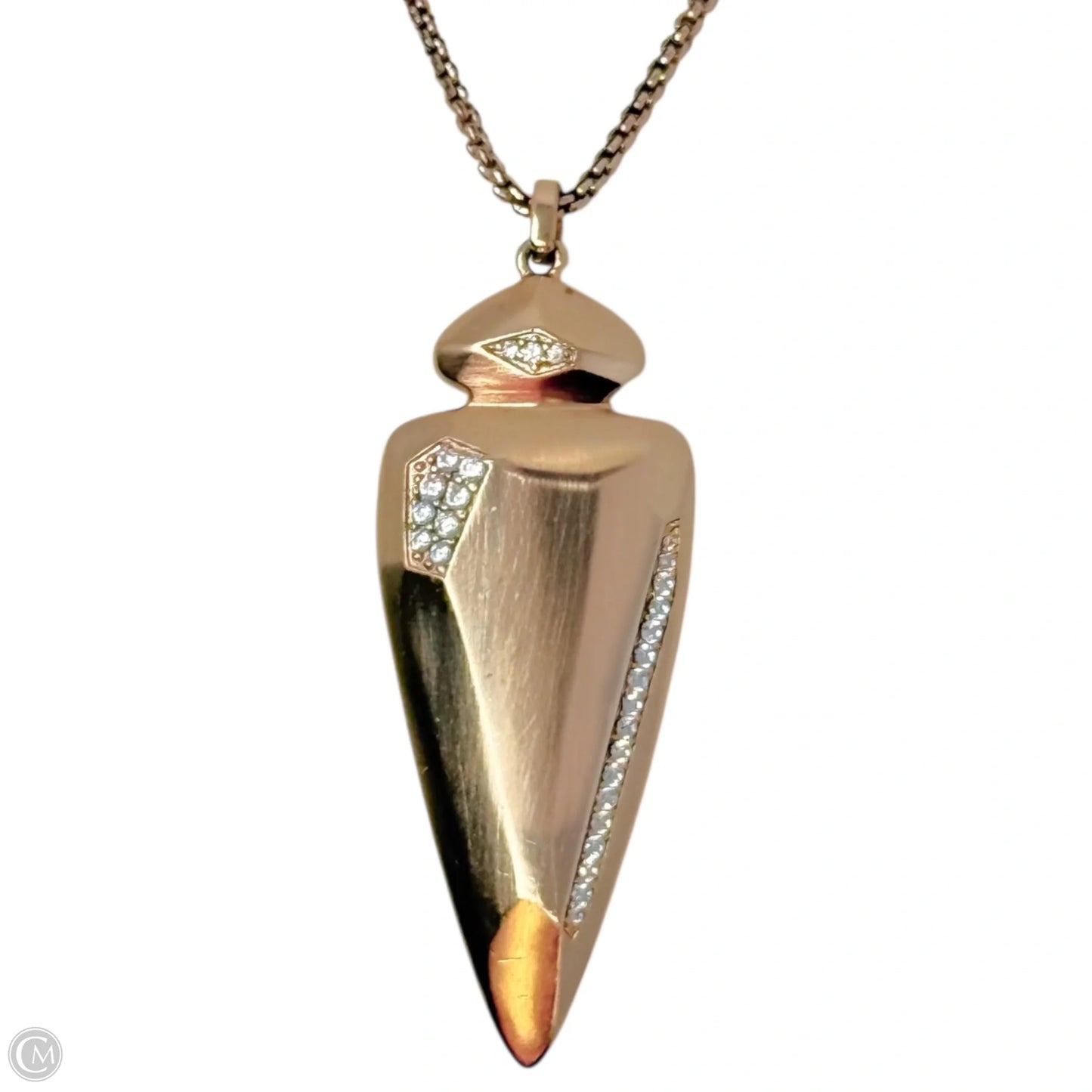 Staley Rose Gold Arrowhead Statement Necklace By Kendra Scott