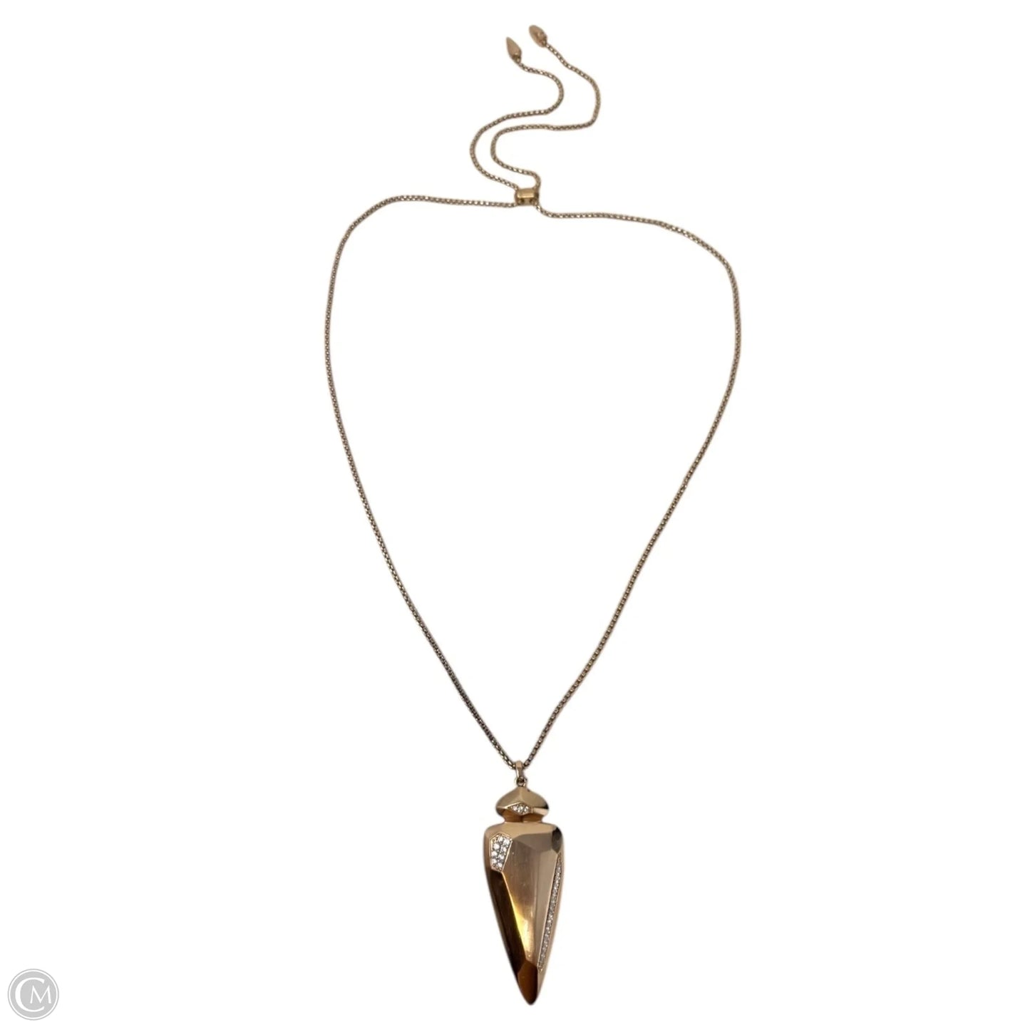 Staley Rose Gold Arrowhead Statement Necklace By Kendra Scott