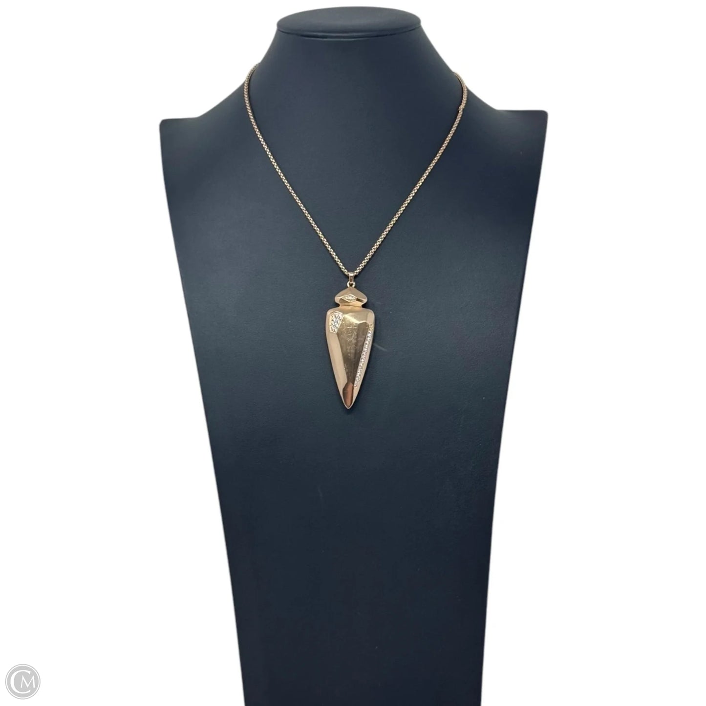 Staley Rose Gold Arrowhead Statement Necklace By Kendra Scott