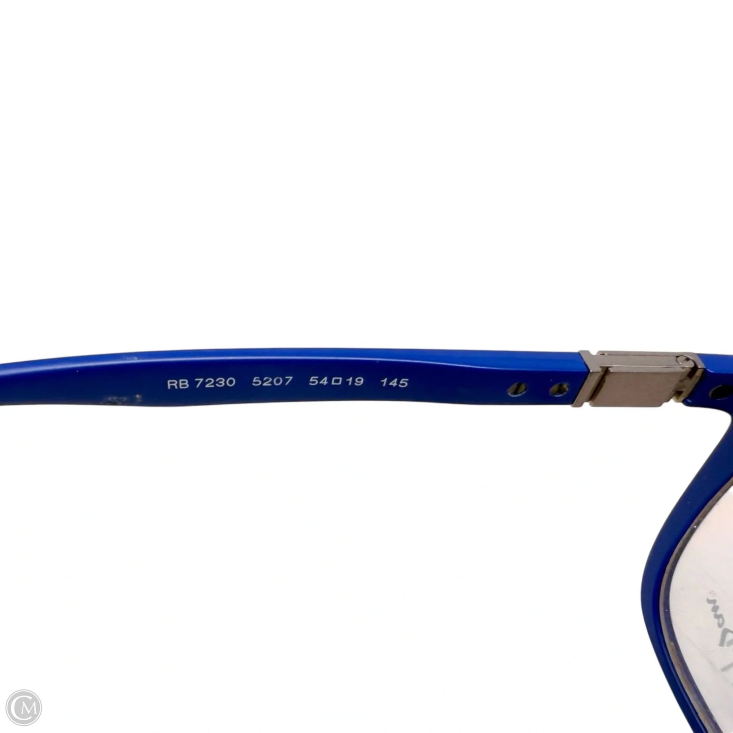 RB7230 Optics Eyeglasses In Matte Sand Blue Designer By Ray Ban