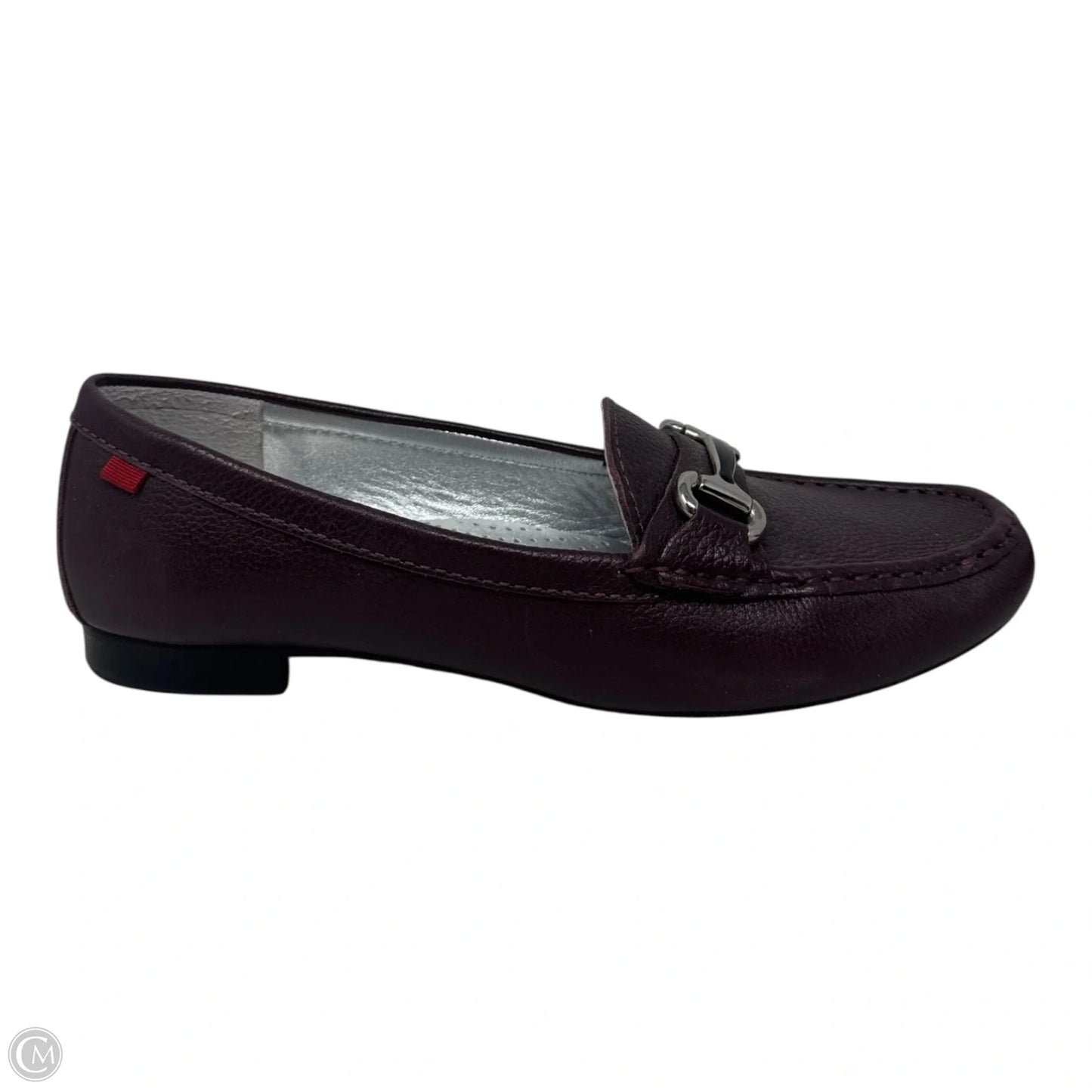 Grand St Loafers By Marc Joseph In Maroon, Size: 10.5