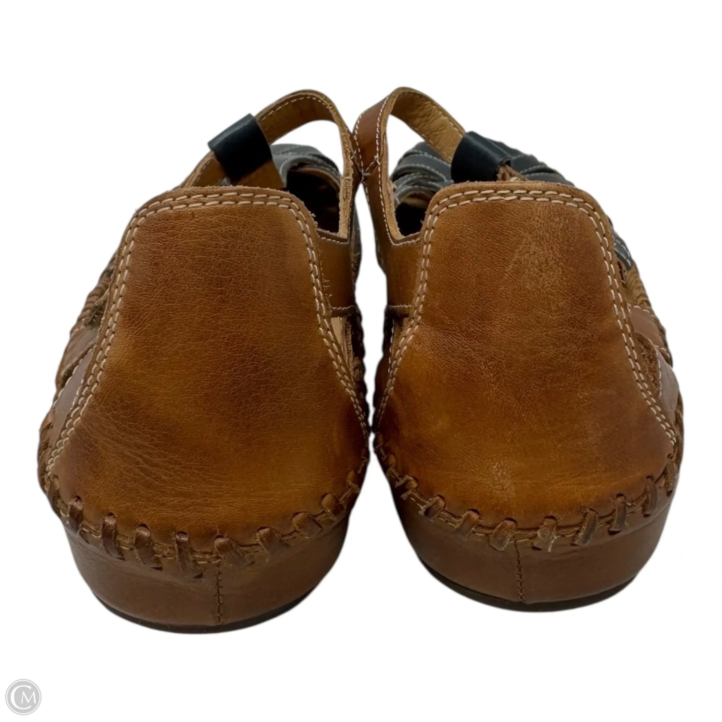 P. Vallarta Flats By Pikolinos In Blue & Brown, Size: 11