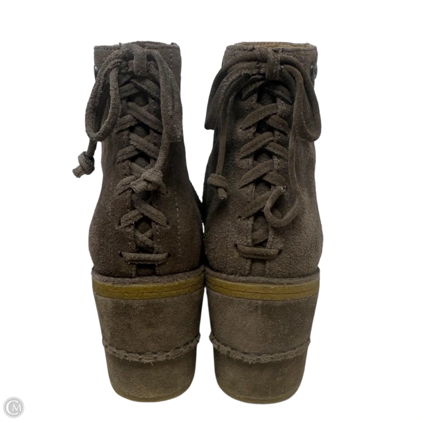 Corinne Boots Designer By Ugg In Mysterious Brown, Size: 8