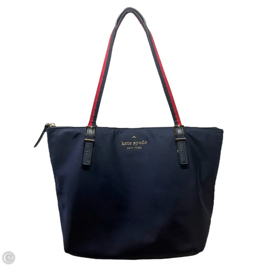 Watson Lane Varsity Stripe Maya Tote Designer By Kate Spade, Size: Medium