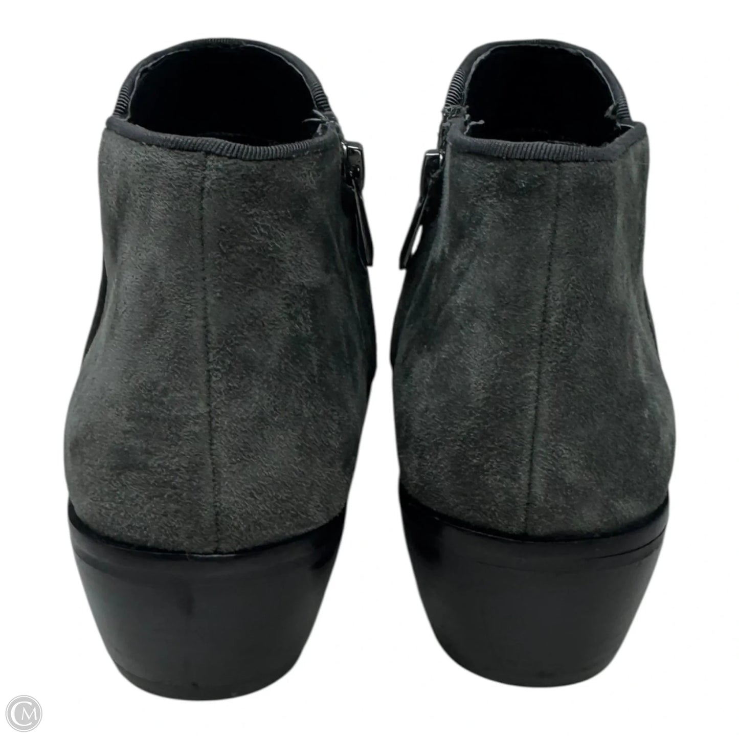 Boots Ankle Heel By Sam Edelman In Grey, Size: 7.5